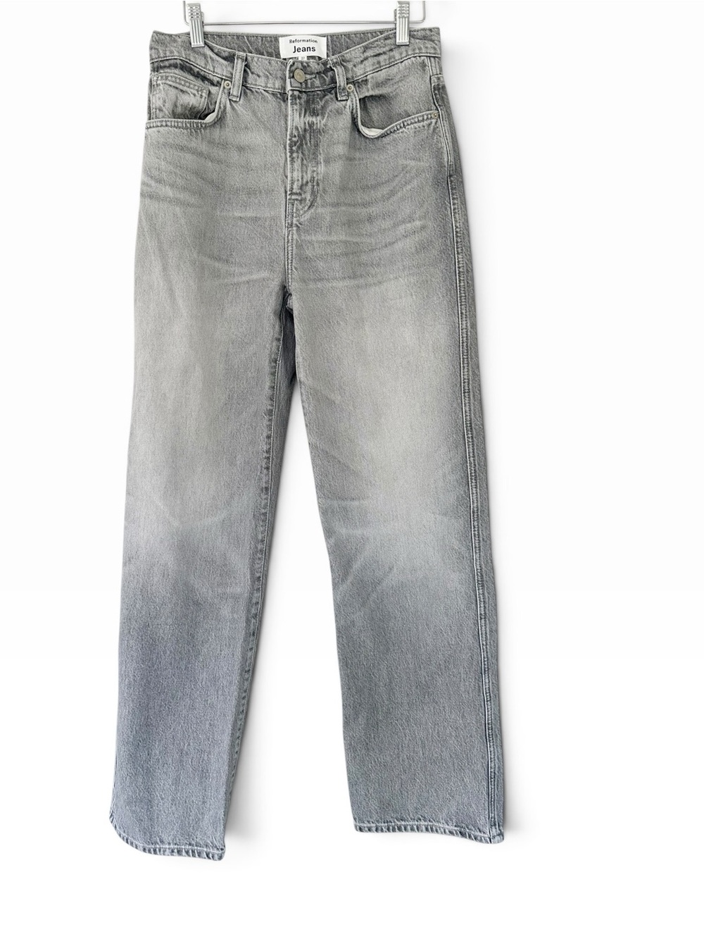 Reformation • Val 90s Mid-Rise Straight Jeans